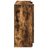 Reception Desk Smoked Oak 180x50x103.5 cm Engineered Wood 3324173
