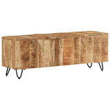 TV Cabinet 110x30x40 cm Solid Wood Mango 337843