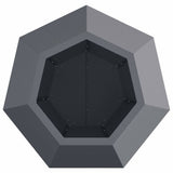 Planter 2 pcs Anthracite 50 x 50 x 40 cm Steel 884057