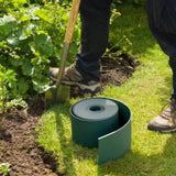 ZNTS Nature Garden Border Edging 0.15x10 m Green 423492