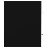 Sink Cabinet Black Engineered Wood Medium Sink Cabinet 804702