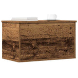 Storage Box Old Wood 60 x 35 x 35 cm Engineered Wood 868702