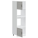 Oven Cabinets 2 pcs Kalmar Grey Sonoma Engineered Wood 3315037