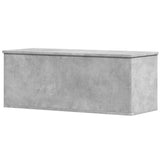 Storage Box Concrete Grey 90x35x35 cm Engineered Wood 840684