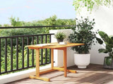Folding Balcony Table 90x60x72 cm Solid Wood Acacia 364897