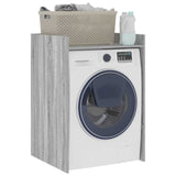 Wash Machine Cabinet with Storage Grey Sonoma 67.5 x 62 x 97 cm 8006813