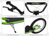 Kick Scooters for Kids with Adjustable Height, Anti-Slip Deck, Dual Brakes, Rubber Tyres, for Boys T3398P378912