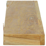Wall Shelves 2 pcs 110x15x4 cm Solid Wood Teak 340757