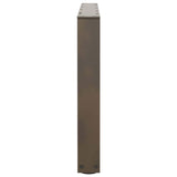 Coffee Table Legs V-Shape 2 pcs Natural Steel 70x cm Steel 4012639