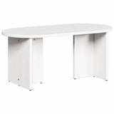 Coffee Table White 80 x 39.5 x 35 cm Solid Pine wood 873542