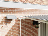 Manual Retractable Awning with LED Anthracite&White 450x300 cm 3215786