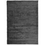 ZNTS Shaggy Rug High Pile Modern Anthracite 240x340 cm 375197