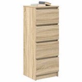 Sideboard Sonoma Oak 37,5x35x99 cm Engineered Wood 861699