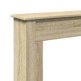 Fireplace Surround Sonoma Oak 75x20x87.5 cm Engineered Wood 854582