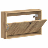 Wall-Mounted Shoe Cabinet DELFT 71 x 17 x 43 cm Engineered Wood 897074