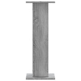 Speaker Stands 2 pcs Grey Sonoma 30x30x80 cm Engineered Wood 852668