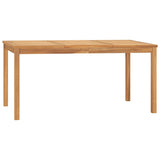 5 Piece Garden Dining Set Solid Wood Teak 3157917