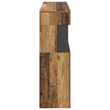 Electric Fireplace Old Wood 102 x 30 x 94 cm Engineered wood 8021125