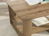 Coffee Table Artisan Oak 51 x 50 x 50 cm Engineered Wood 8000203