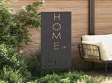Garden Privacy Screen Black 50 x 140 cm Cold-rolled steel 876336