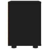 Bedside Table Black 30.5 x 30 x 43 cm Engineered Wood 888799