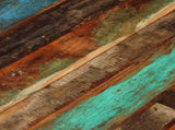 286035 Round Table Top 80 cm 15-16 mm Solid Reclaimed Wood