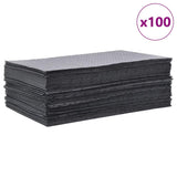 Oil Absorbent Pads 100 pcs Grey 40x50 cm 4104710