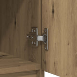 Sideboard with Drawer Artisan Oak 71x35x65 cm Engineered Wood 861579