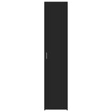 Highboard Black 40x42.5x185 cm Engineered Wood 3281400