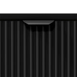 Sideboard Black 69.5 x 33 x 82 cm Engineered Wood 883425