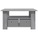 Coffee Table Grey Sonoma 77 x 55 x 42 cm Engineered Wood 8000417