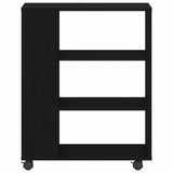Storage Cabinet Black Oak 60 x 35 x 75 cm Engineered Wood 862671