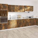 Drawer Bottom Cabinet Lyon Smoked Oak 50x46x81.5 cm Engineered Wood 815573