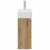 Bathroom Vanity Unit with Tap Artisan Oak 45.5 x 22.5 x 84 cm 889460