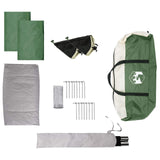 Family Tent with Rainfly Water-resistant 14-Person Green 42042242