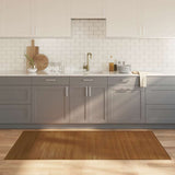 Rug Rectangular Brown100x200 cm Bamboo 376944