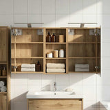 Bathroom Cabinet Set 3 pcs 110 x 10.5 x 60.5 cm Engineered wood 3403727