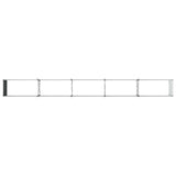 Raised Garden Bed Grey 400 x 40 x 55 cm cold-rolled steel 8006277