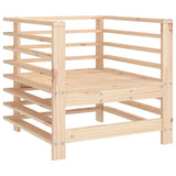 Garden Chairs with Cushions 2 pcs Solid Wood Pine 825674