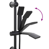 Shower System Black 47 x 20 x 95 cm Stainless Steel 42023405