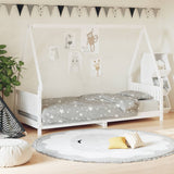 Kids Bed Frame White 80x200 cm Solid Wood Pine 834496
