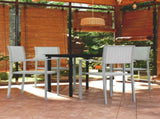 5 Piece Garden Dining Set White 3099258