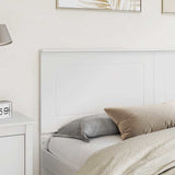 Headboard White 100 cm Engineered Wood 887604
