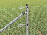 Welded Wire Fence with Spikes 10 x 0.4 m Galvanised Steel Mesh 3351911