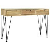 Console Table 120x35x76 cm Solid Teak 244573