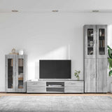 TV Cabinet Set FLORIN 3 pcs Grey Sonoma Engineered Wood 3397980