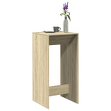 Bar Table Sonoma Oak 51x50x103,5 cm Engineered Wood 854420