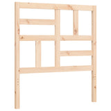 Bed Frame without Mattress Single Solid Wood Pine 3193041