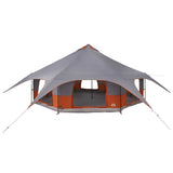 Family Tent Grey and Orange 18-Person 42017399