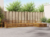Outdoor Sofa Set 5 pcs Natural Solid Acacia Wood 3373299